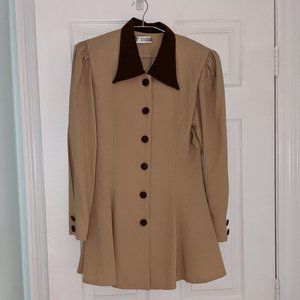 Pea Coat with Skirt